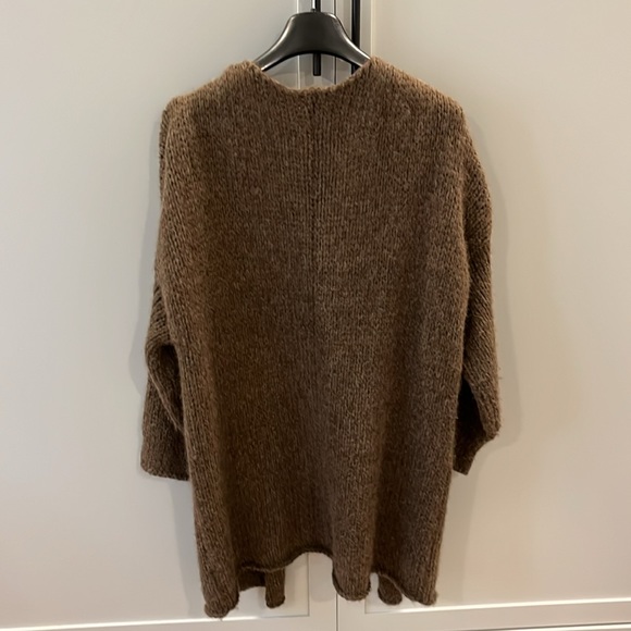 Alpaca Wool Cardigan size Large - Picture 3 of 10